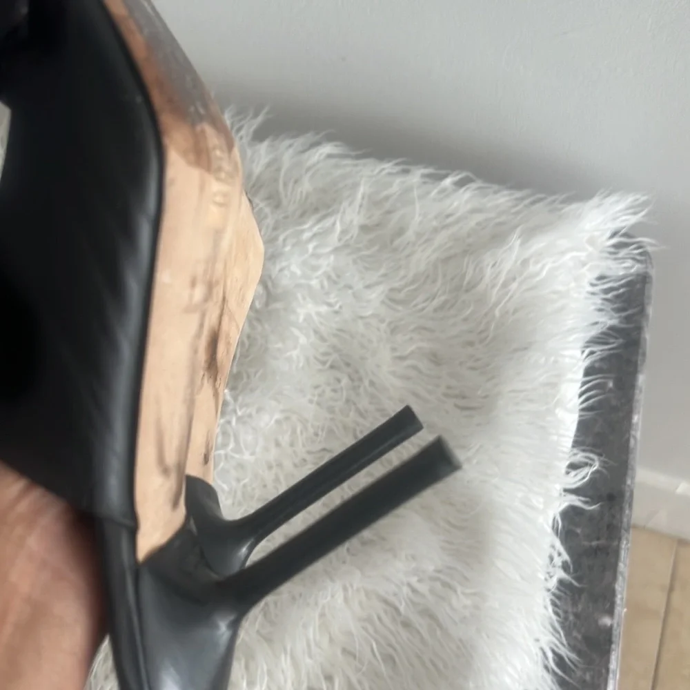 STAUD Black Remi Heeled Sandals - Picture 3 of 10